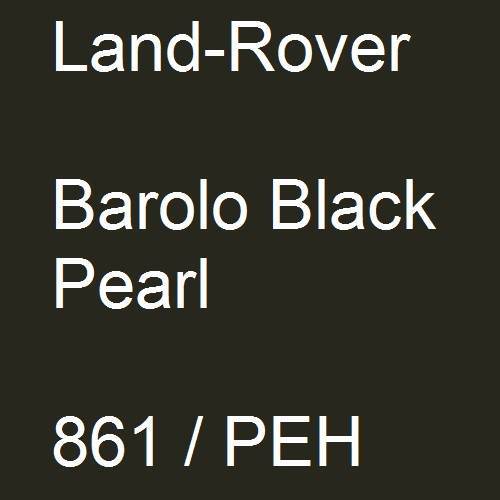 Land-Rover, Barolo Black Pearl, 861 / PEH.